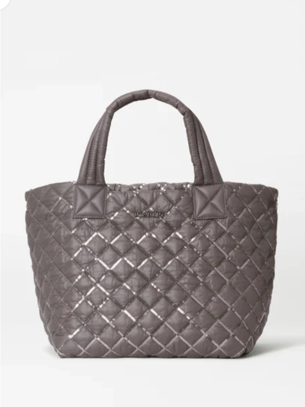 MZ Wallace Magnet With Sequin Small Metro Tote Deluxe